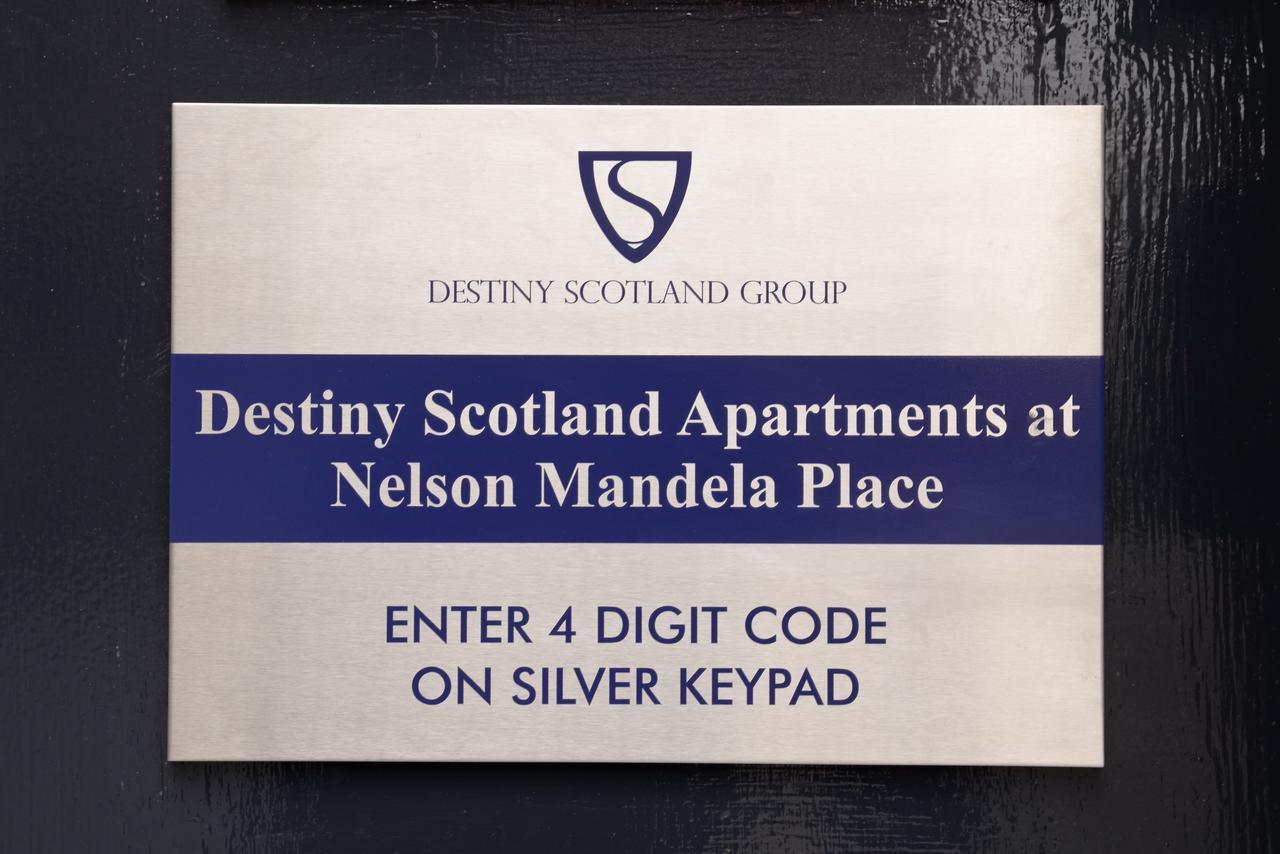 Destiny Scotland Apartments At Nelson Mandela Place Glasgow Extérieur photo